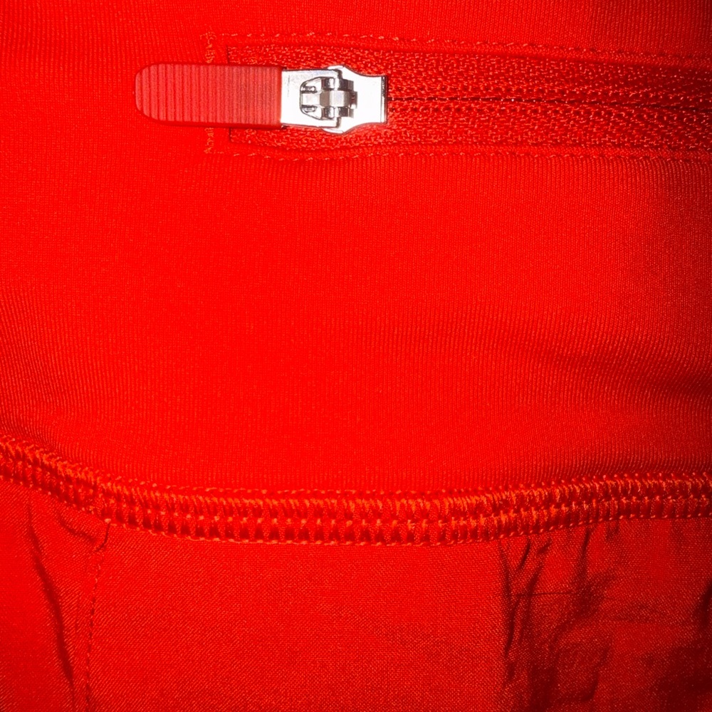 NWT Lululemon Pace Rival Mid-Rise Skirt in Hot Heat, Size 12. - Picture 8 of 10